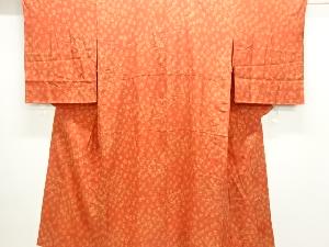 アンティーク　御所車模様単衣長襦袢